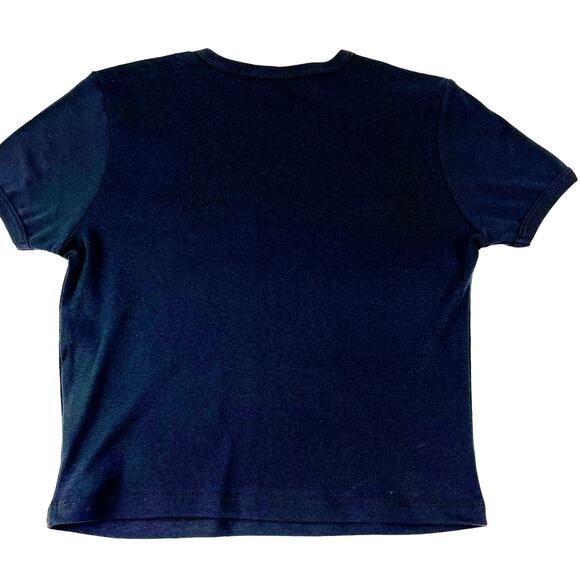 VinylIcons Medium Blondie - Die Young Stay Prettty - Graphic Crop Tee - Picture 2 of 4